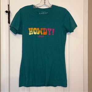 Ariat Women's Teal Graphic Tee